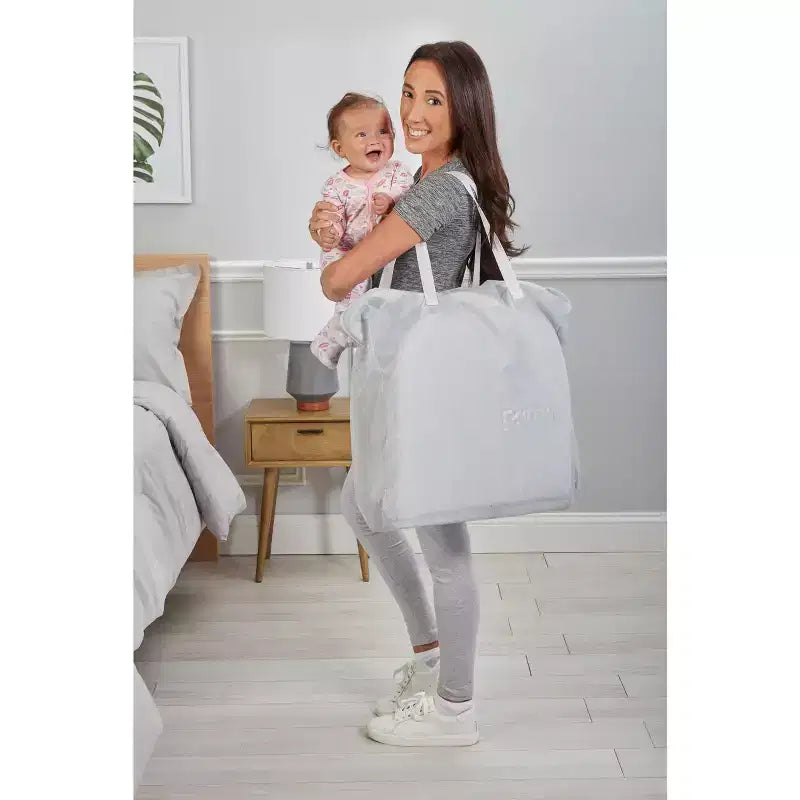 Berceau coulissant pour nouveau-nés - Portable avec capote et sac de transport