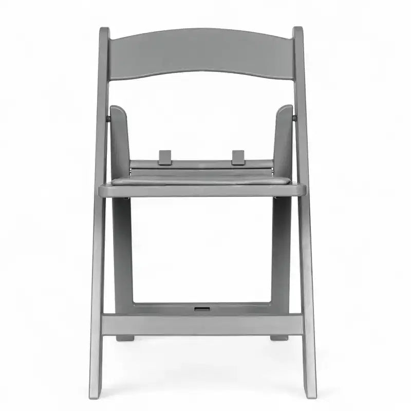 Chaise pliante en résine pour enfants Flash Furniture avec siège rembourré en vinyle