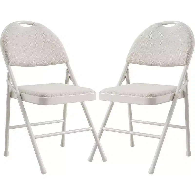Chaise pliable en métal avec pieds antidérapants, chaises de fête en PU pour l'intérieur et l'extérieur, salon, salle à manger, lot de 1