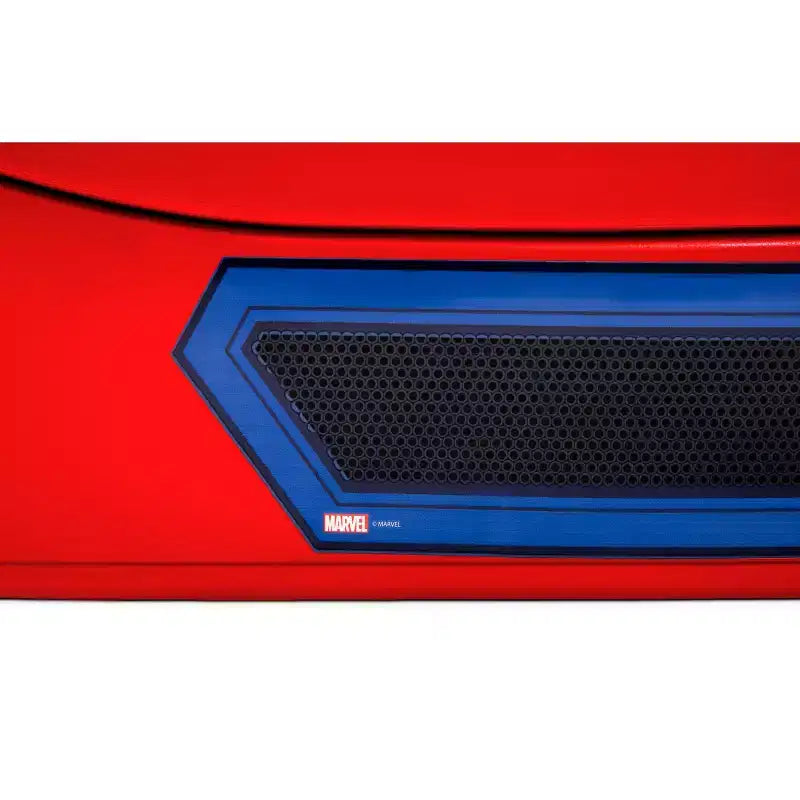 Lit pour enfant en forme de voiture de course Spider-Man et ses amis extraordinaires de Delta Children, Taille double