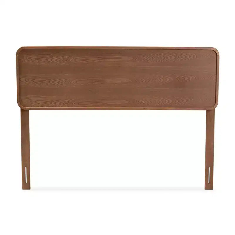 Tête de lit en bois finition noyer – Style moderne du milieu du siècle