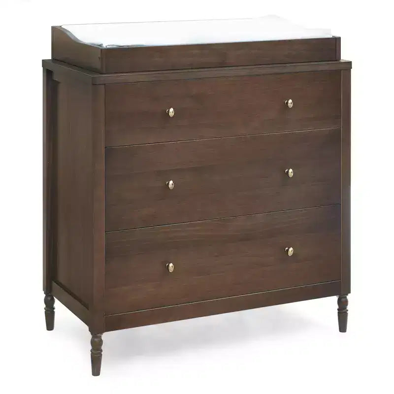 Commode 3 tiroirs avec plan à langer - Chambre d'enfant