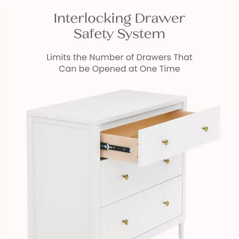 Commode 3 tiroirs avec plan à langer - Chambre d'enfant
