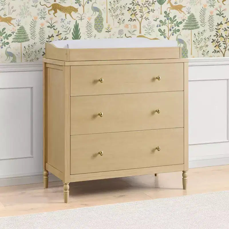 Commode 3 tiroirs avec plan à langer - Chambre d'enfant