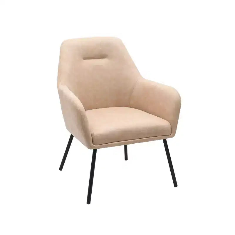 Chaise de salle à manger capitonnée