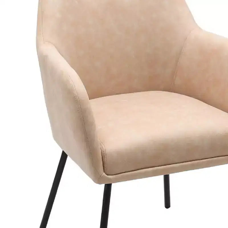 Chaise de salle à manger capitonnée