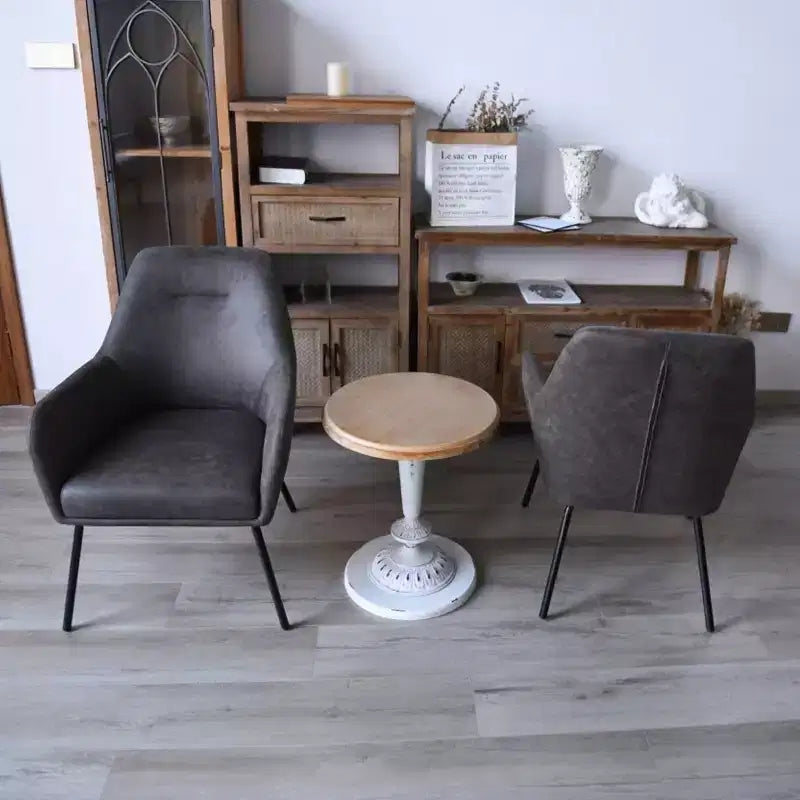 Chaise de salle à manger capitonnée