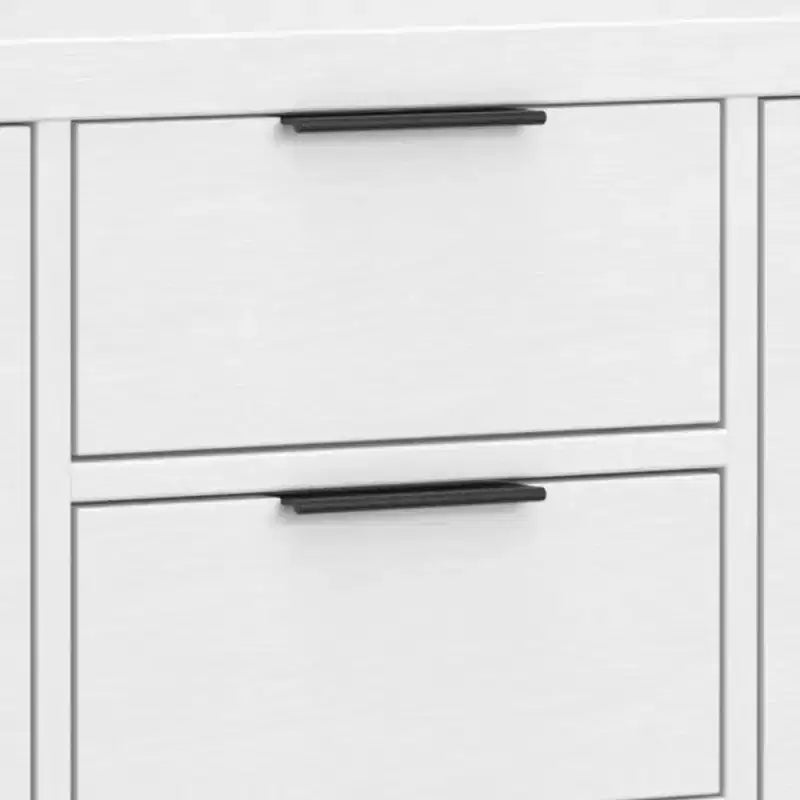 Bahut buffet de 137 cm avec 4 tiroirs et 2 portes