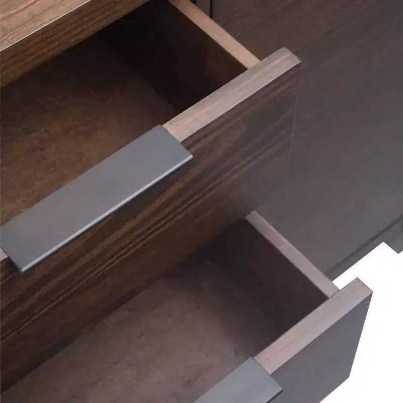 Bahut buffet de 137 cm avec 4 tiroirs et 2 portes